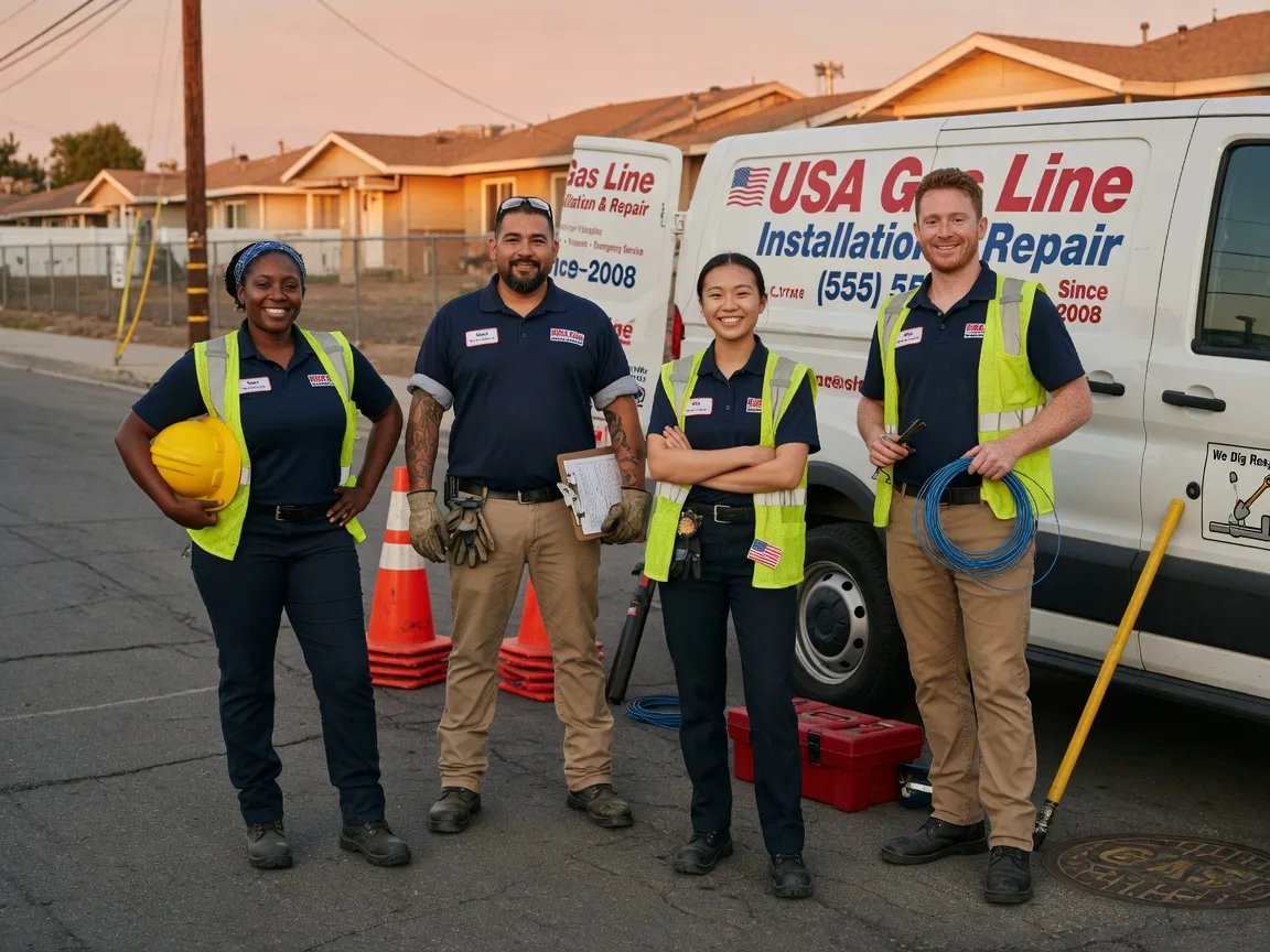Gas Line Installation company in Courtland, MN